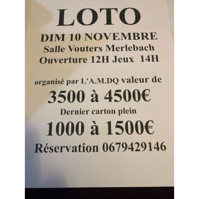 Photo du Super LOTO de Novembre à Freyming-Merlebach