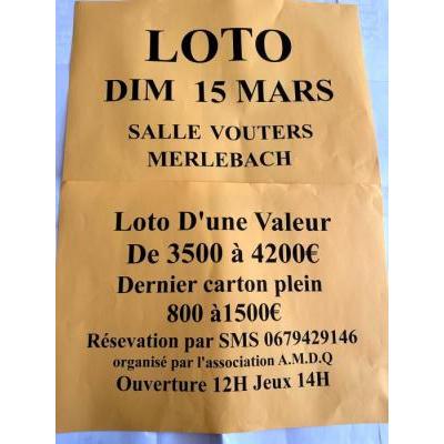 Photo du SUPER LOTO  à Freyming-Merlebach
