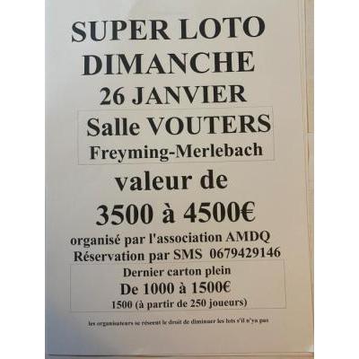 Photo du SUPER LOTO à Freyming-Merlebach