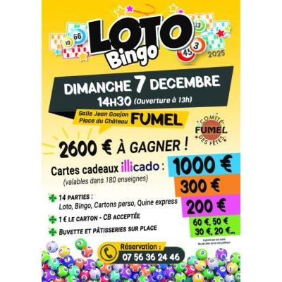 Photo du SUPER LOTO 07/12 - Comité des fêtes Fumel à Fumel