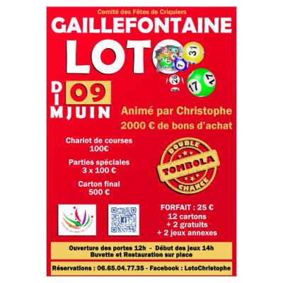 Photo du Loto à Gaillefontaine