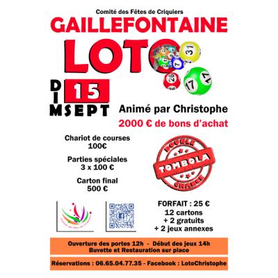 Photo du Loto à Gaillefontaine