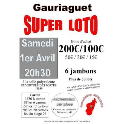 Photo du SUPER LOTO à Gauriaguet