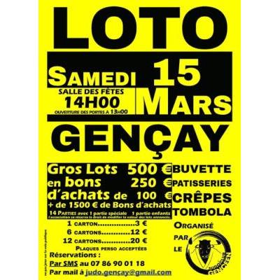 Photo du Loto du JCG Gençay à Gençay