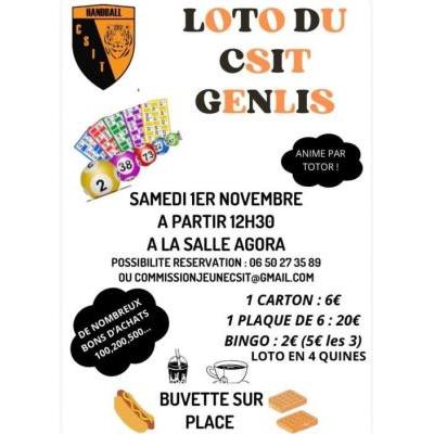 Photo du LOTO DU CSIT GENLIS HANDBALL à Genlis
