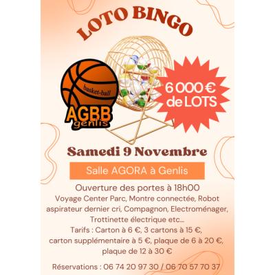 Photo du Loto de l'école de basket  à Genlis