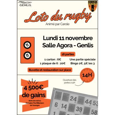 Photo du Loto Rugby US Genlis à Genlis