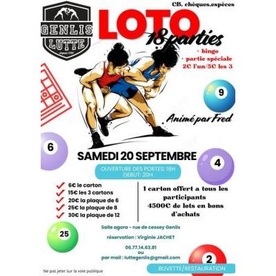 Photo du Loto GENLIS LUTTE à Genlis