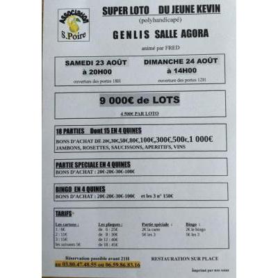 Photo du Super loto  à Genlis