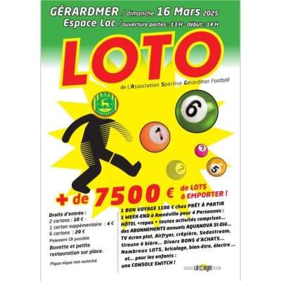 Photo du Super loto ASG football  à Gérardmer