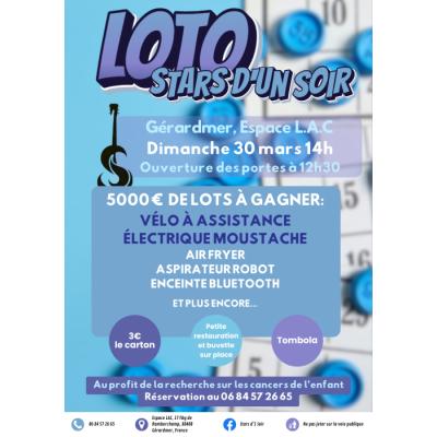 Photo du Super Loto Stars d'un soir  à Gérardmer