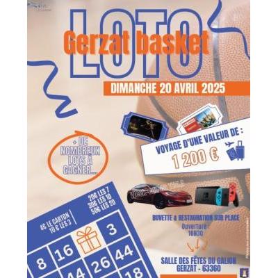 Photo du Super Loto de Gerzat Basket à Gerzat