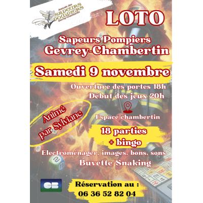 Photo du Loto des sapeurs-pompiers de Gevrey-Chambertin à Gevrey-Chambertin