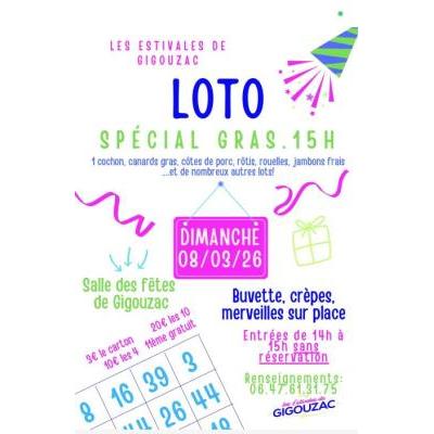 Photo du LOTO SP&Eacute;CIAL GRAS à Gigouzac