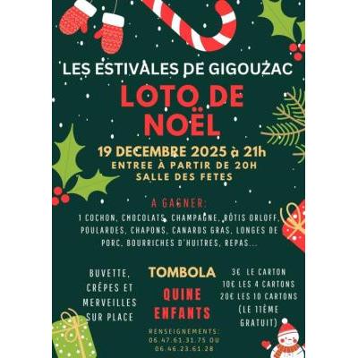 Photo du Loto de Noël  à Gigouzac