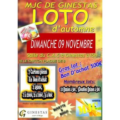 Photo du Gros Loto Automnal à Ginestas
