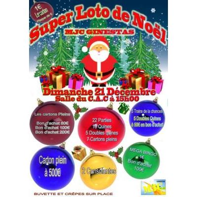 Photo du MEGA LOTO DE NOEL à Ginestas