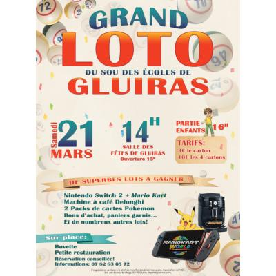 Photo du Grand loto du Sou des Ecoles Gluiras à Gluiras
