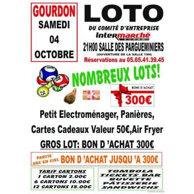 Photo du LOTO DU COMITE D'ENTREPRISE D'INTERMARCHE à Gourdon
