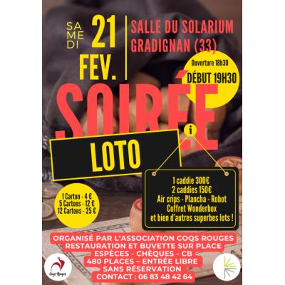 Photo du LOTO des Coqs Rouges à Gradignan