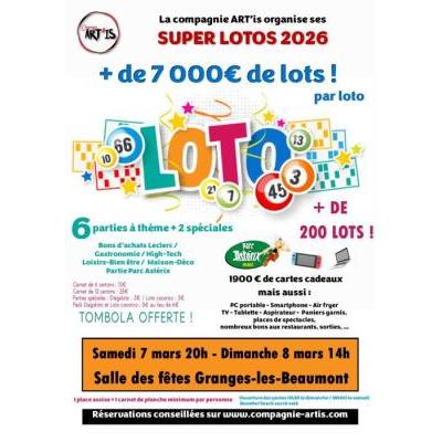 Photo du Super loto à Granges-les-Beaumont