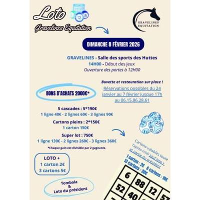 Photo du Loto Gravelines Equitation à Gravelines
