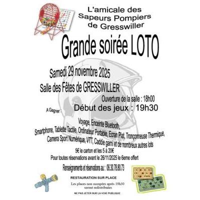 Photo du Grande Soirée LOTO à Gresswiller