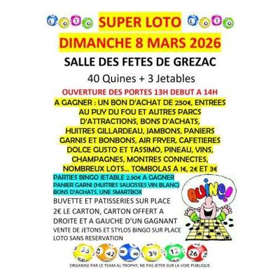 Photo du SUPER LOTO à Grézac