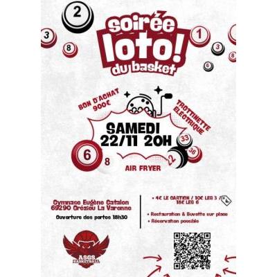 Photo du Loto annuel du basket  à Grézieu-la-Varenne