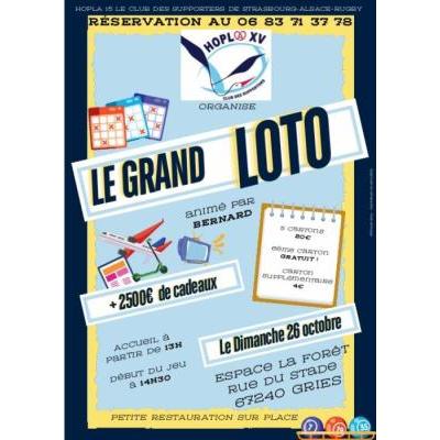 Photo du Loto des supporters du Strasbourg Alsace Rugby à Gries