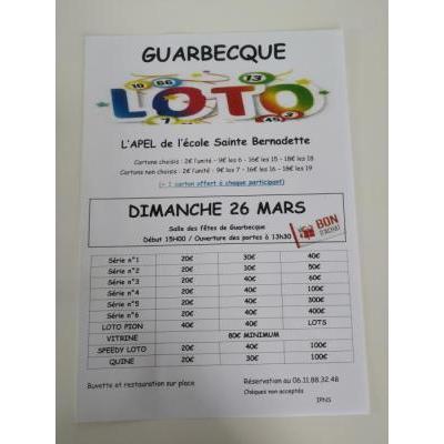 Photo du Spécial bons d'achat à Guarbecque
