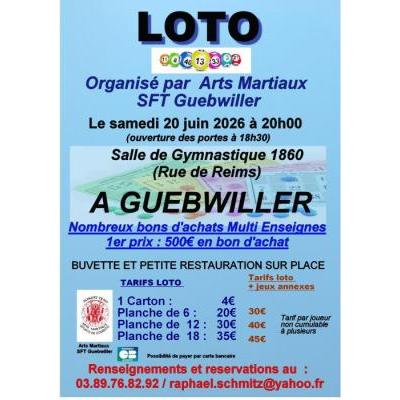 Photo du Bons d'achats - 1er prix  : 500&euro; à Guebwiller