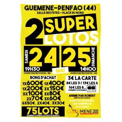 Photo du Super Loto animé par Robert à Guémené-Penfao