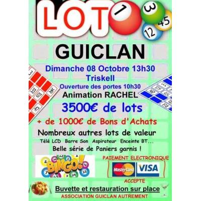 Photo du SUPER LOTO et BINGO animé par Rachel à Guiclan