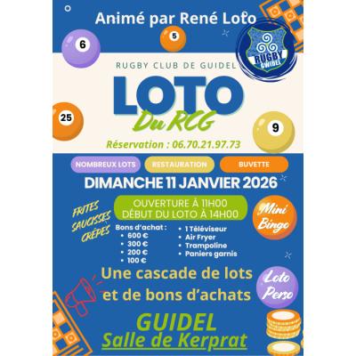 Photo du LOTO du RUGBY CLUB GUIDEL à Guidel