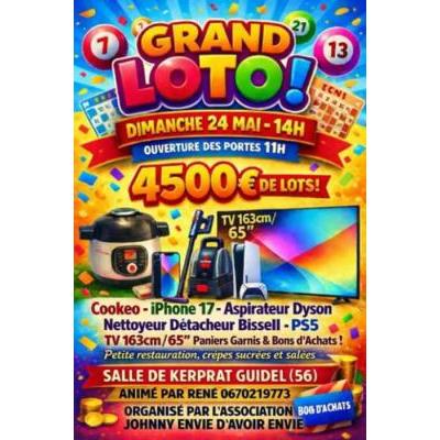 Photo du grand loto pentec&ocirc;te  à Guidel