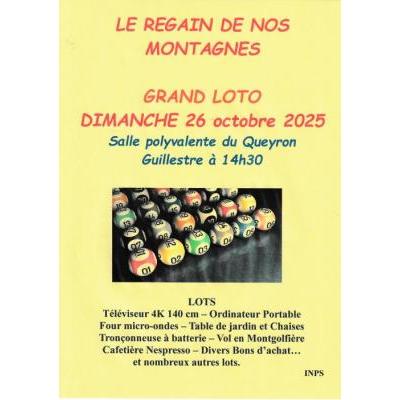 Photo du SUPER LOTO DU REGAIN DE NOS MONTAGNES à Guillestre