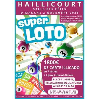 Photo du Super loto 🍀 à Haillicourt