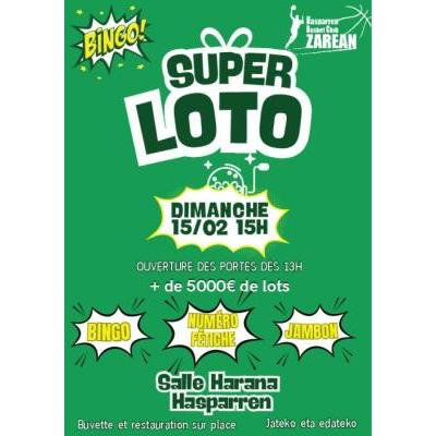 Photo du Super Loto du HBC Zarean à Hasparren