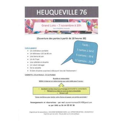 Photo du GRAND LOTO à Heuqueville