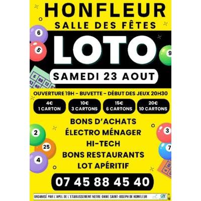 Photo du Loto de l'APEL Notre Dame Saint Joseph à Honfleur