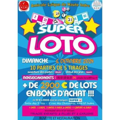 Photo du Super Loto +de 2900 euros de bons d achat et bourriches à Indre