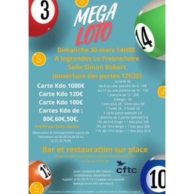 Photo du MEGA LOTO  à Ingrandes