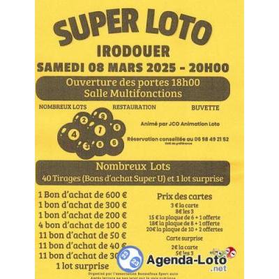 Photo du Super loto Irodouer à Irodouër