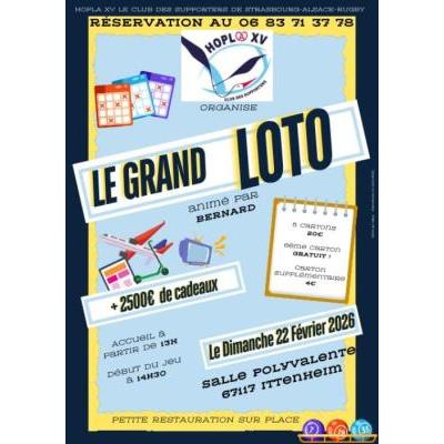 Photo du Super loto des supporters de rugby à Ittenheim