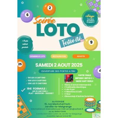Photo du Loto Festiv'été du CAL JLM à Jarville-la-Malgrange