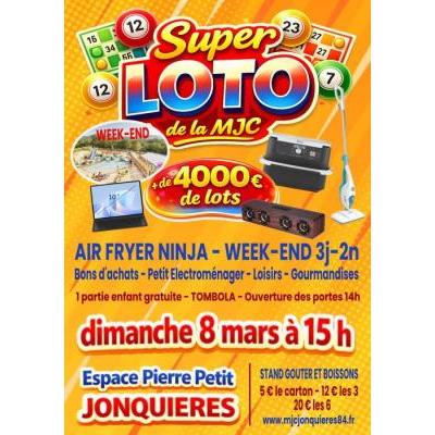 Photo du Super loto de la MJC à Jonquières