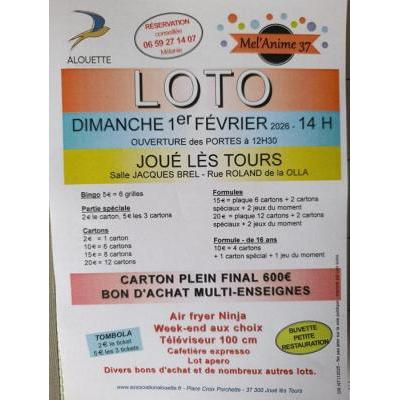 Photo du SUPER LOTO ANIME PAR MELANIE 06.59.27.14.07 à Joué-lès-Tours