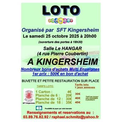 Photo du LOTO à Kingersheim