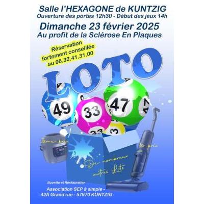 Photo du LOTO au profit de la Sclérose En Plaques à Kuntzig
